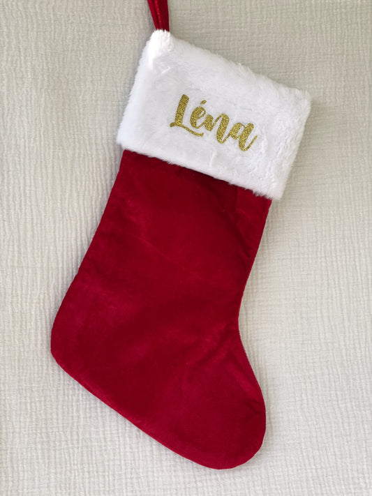 Botte de Noël personnalisée